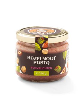 Hazelnootpasta Bosvruchten